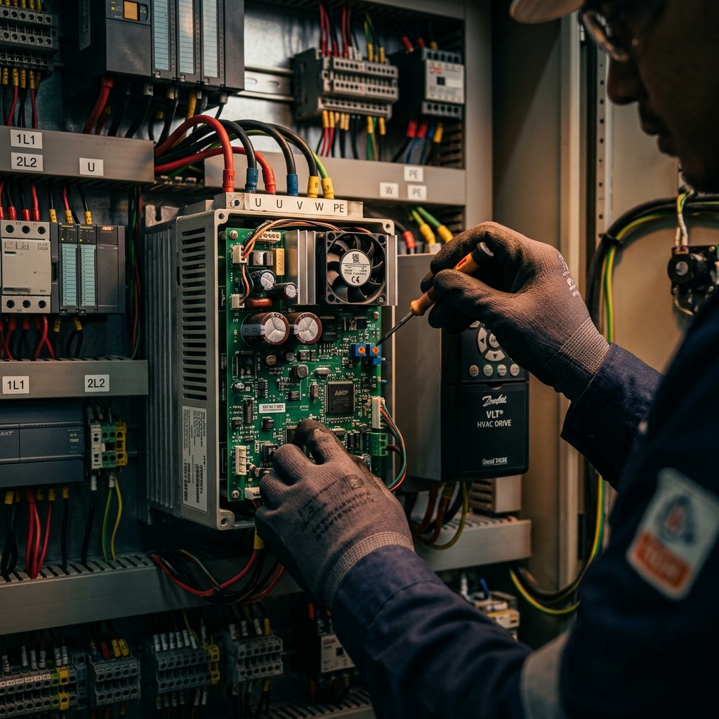 Comprehensive VFD, HMI, Instrumentation & Automation Repairs by General Tech
